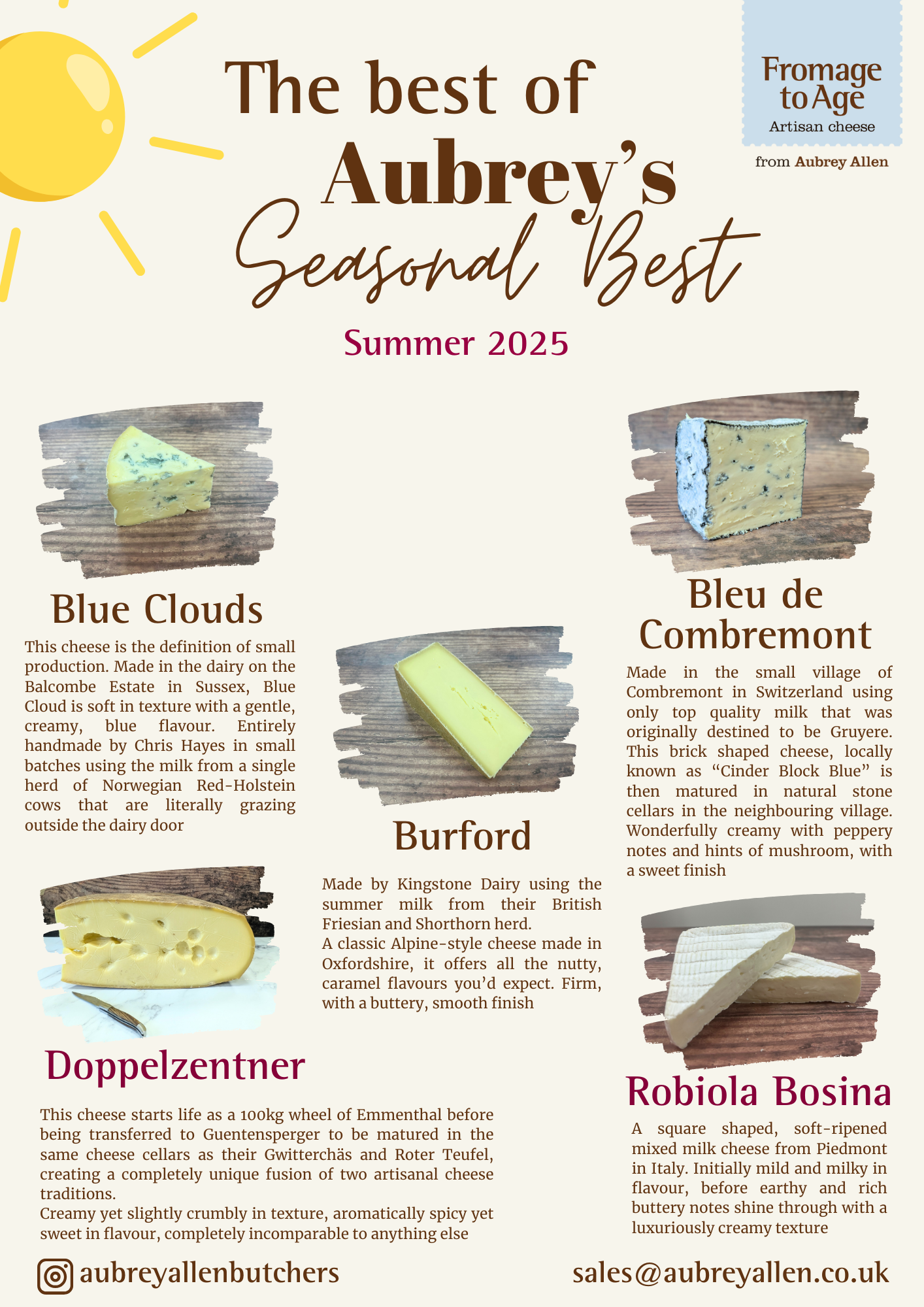 The best of Aubrey’s Seasonal Best – Summer 2025