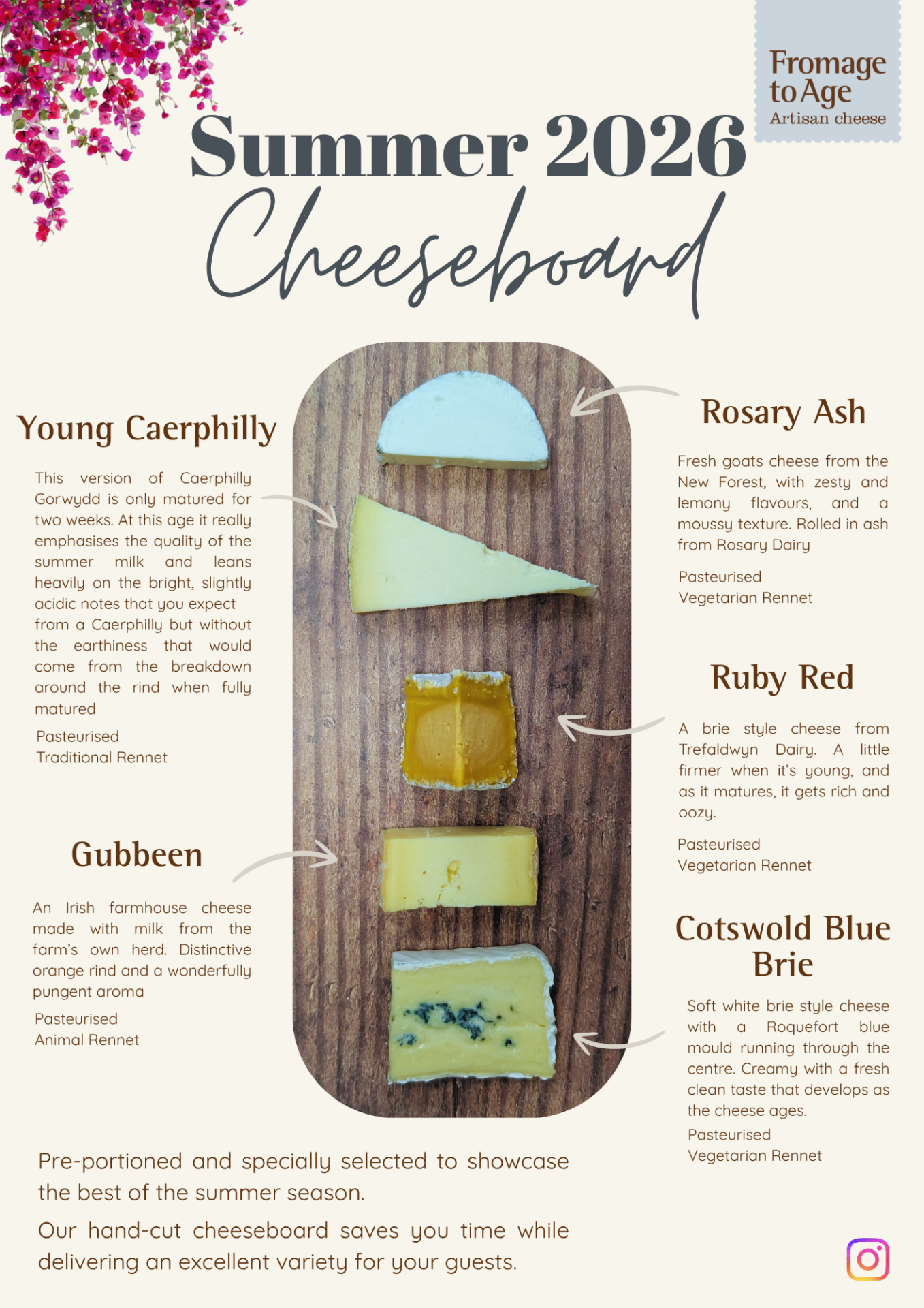 Aubrey Allen British Summer Cheeseboard 2026